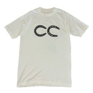 Beyonce CCT Ghost Tee S White Cowboy Carter Tour 2025‎ Merch NEW *spots